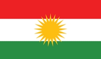 Flagge Kurdisch