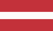 Flagge Lettisch