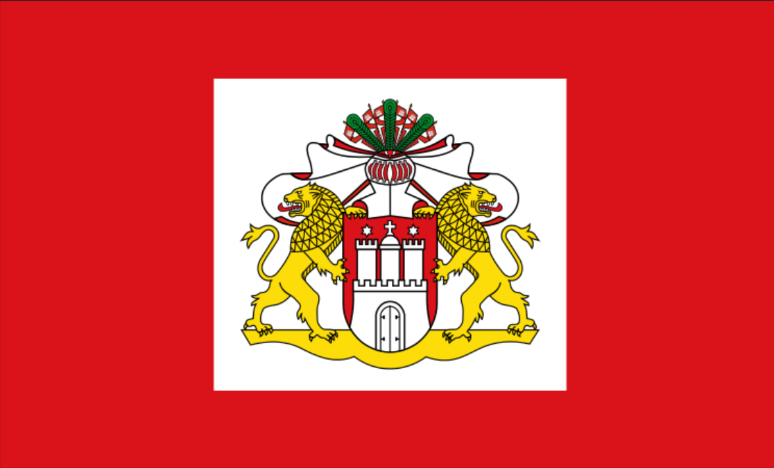 Flagge Hamburg