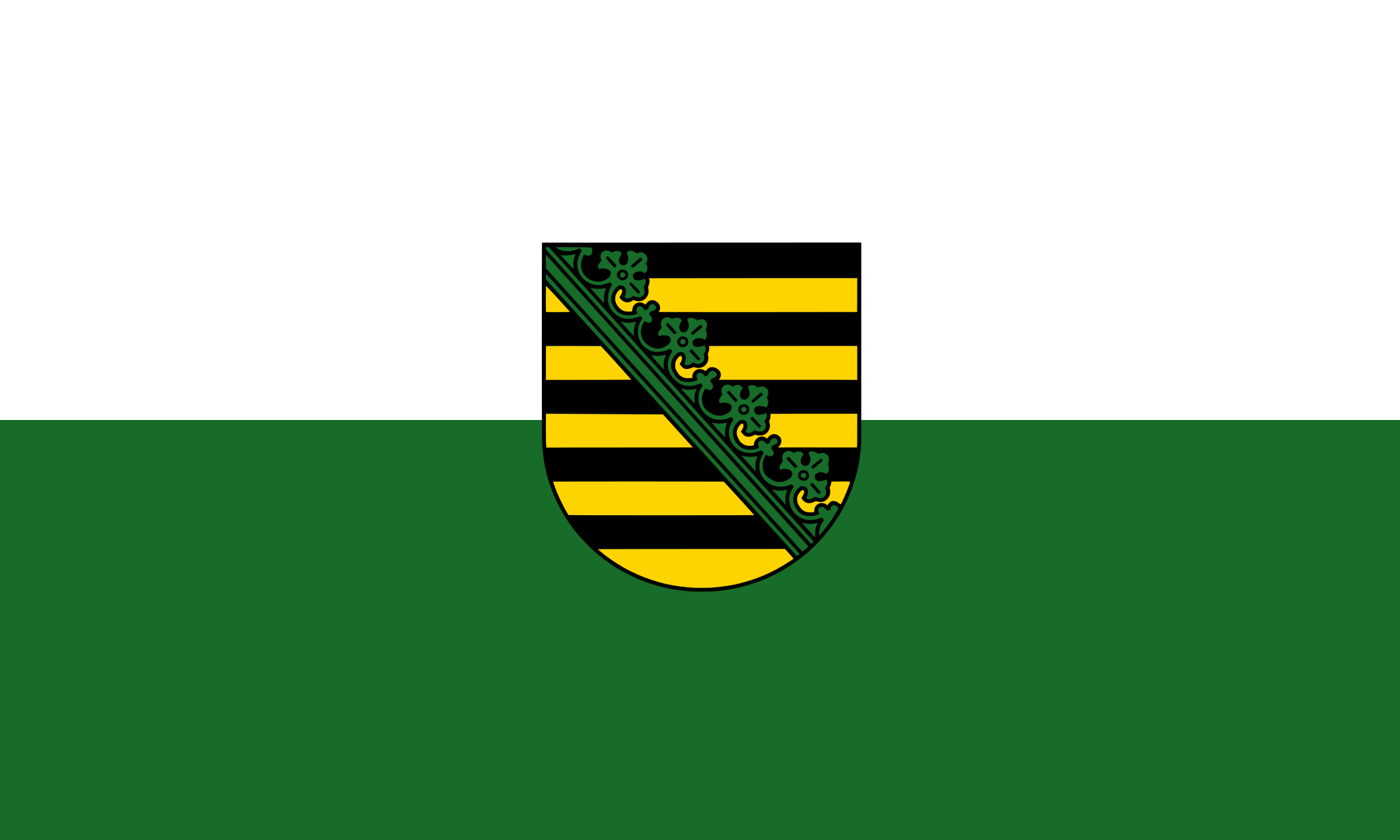 Flagge Sachsen
