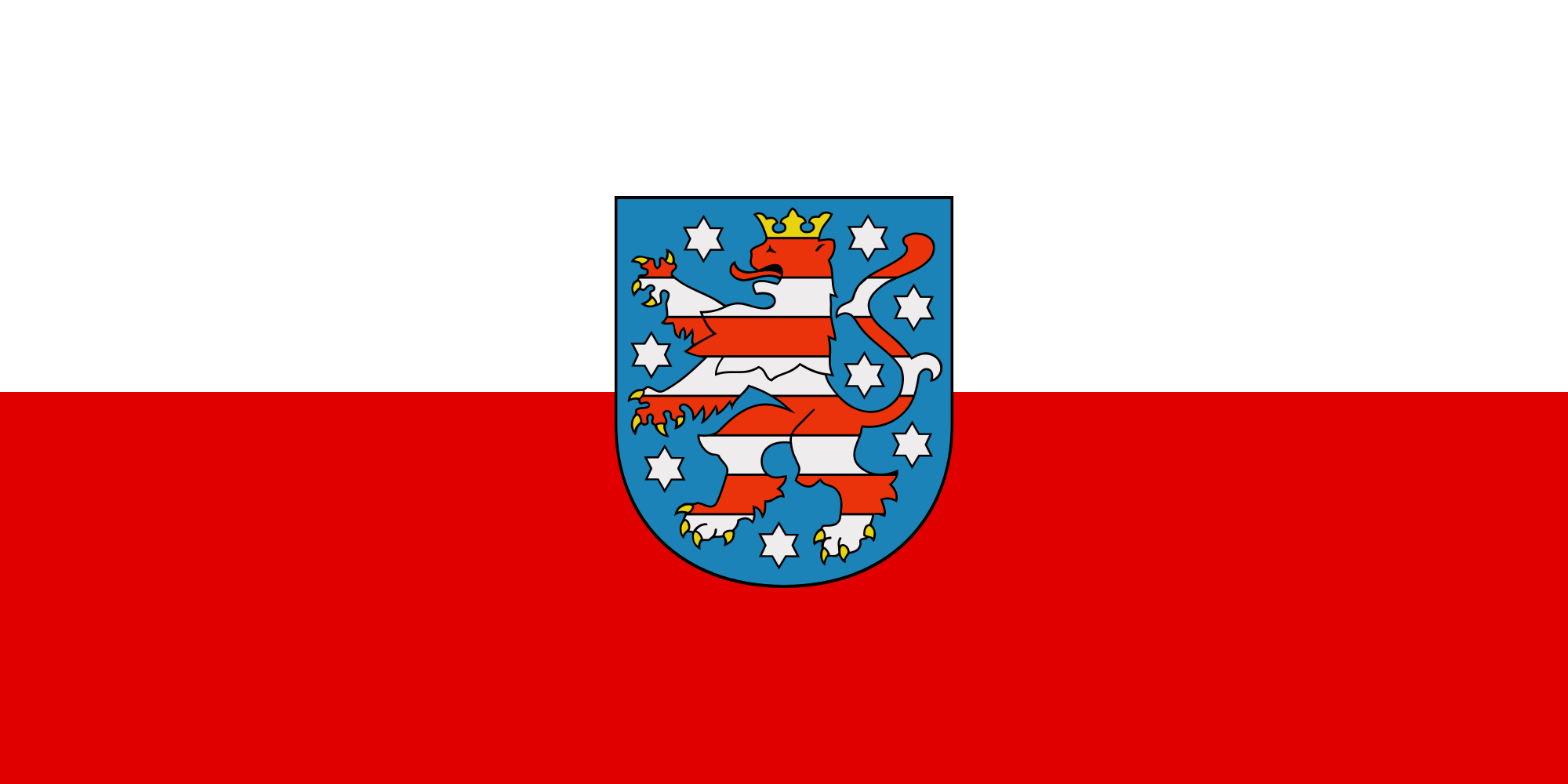 Flagge Thüringen
