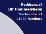 Rechtsanwalt    Ulf Hommelsheim