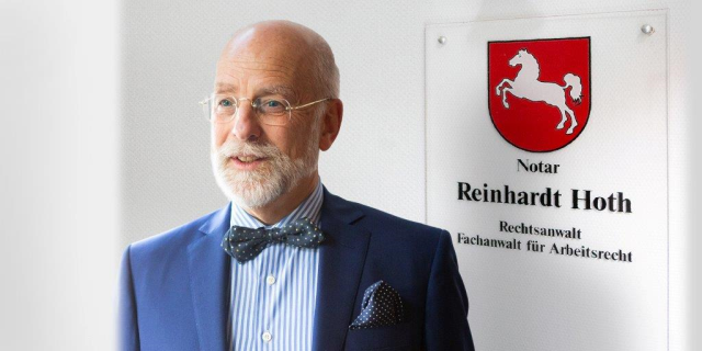 Rechtsanwalt und Notar   Reinhardt Hoth