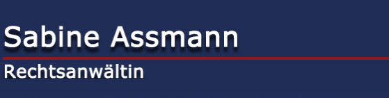 Rechtsanwältin   Sabine Assmann