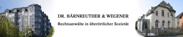 Rechtsanwälte Dr. Bärnreuther & Wegener