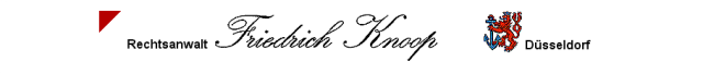 Rechtsanwalt Friedrich Knoop