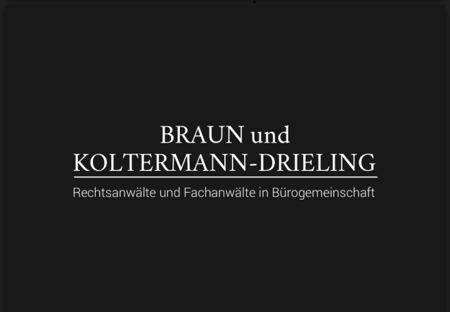 Bürogemeinschaft Braun & Koltermann-Drieling