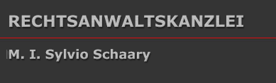Rechtsanwalt M.I. Sylvio Schaary