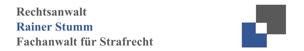 Rechtsanwalt Rainer Stumm