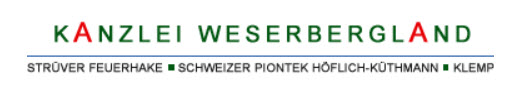 Rechtsanwaltskanzlei Kanzlei Weserbergland
