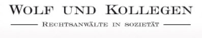 Rechtsanwälte Wolf und Kollegen