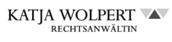 Rechtsanwältin Katja Wolpert