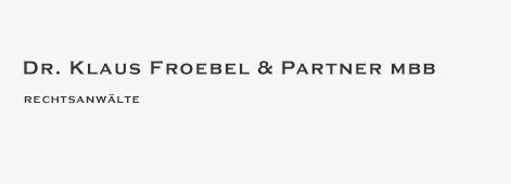 Kanzlei Dr. Klaus Froebel & Partner MBB
