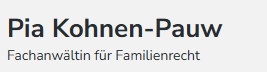 Kanzlei Pia Kohnen-Pauw
