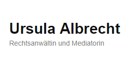 Mediatorin Ursula Albrecht